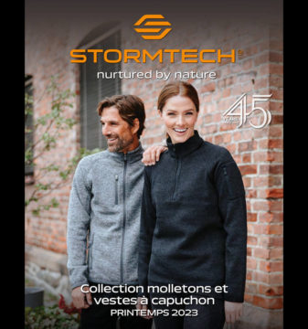 Stormtech Collection Molletons et Vestes à Capuchon Printemps 2023