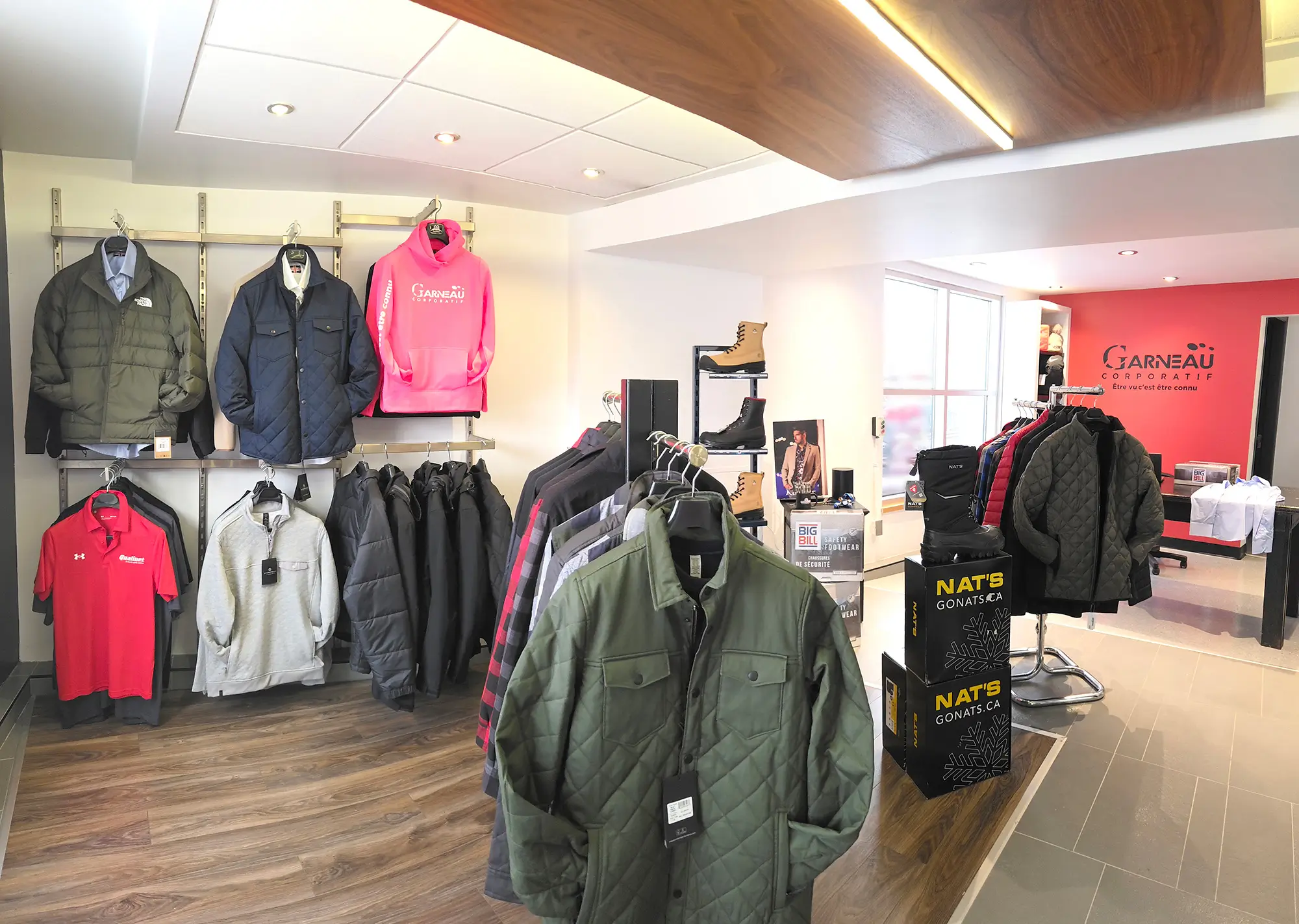 Broderie corporative professionnelle Garneau